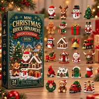 Building Block style Christmas / 26x18x3CM
